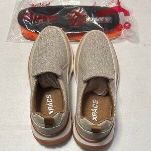 Xpacs Men's Arch Support Walking Shoes Orthopedic Fashion Sneakers Sz 8.5